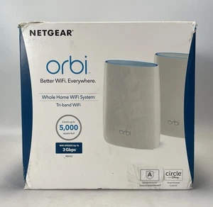 Netgear Orbi Whole Home Mesh Wifi System with Tri-Band RBK50 - Picture 1 of 4
