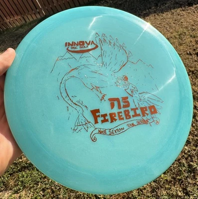 Innova Nate Sexton 2023 April Fools Day Sexton Firebirds. Copper stamp  - Image 1 of 4