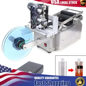 MT-50D Semi-automatic Labeller Round Bottle Labeling Machine Date Coding Machine - Bild 1 von 16