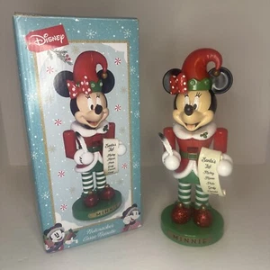 DISNEY CHRISTMAS Nutcracker MINNIE W/ Santa’s List 11" Tall - Picture 1 of 5