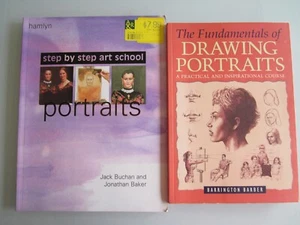 Step by Step Portraits and The Fundamentals of Drawing portraits Books - Picture 1 of 5