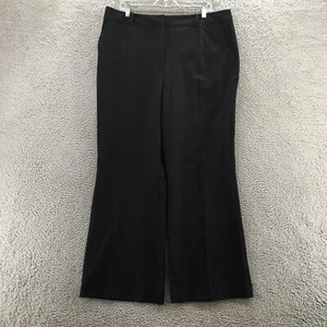 Worthington Trouser Dress Pants Womens 18 Short (actual 39x30) Black Casual NEW - Picture 1 of 21