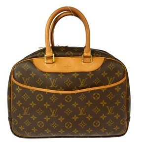 LOUIS VUITTON DEAUVILLE BOWLING BUSINESS HANDBAG MONOGRAM M47270 VI1928 XX28434/ - Picture 1 of 10