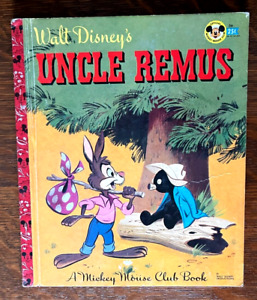 Disney's UNCLE REMUS ~ Vintage Little Golden Book #D6 ~ 1ère édition de la version MMC