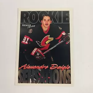 1994 Topps Premier Rookie Sensations Alexandre Daigle #195 Senators - Picture 1 of 2