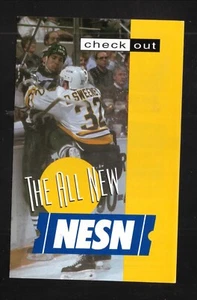 Boston Bruins Don Sweeney 1995-96 calendario NESN cablevisión - Imagen 1 de 2