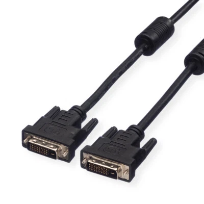 Monitorkabel DVI, DVI Stecker-Stecker, (24+1) dual link, 1 m - Bild 1 von 3