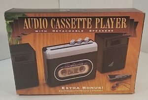 Vintage 80's  Audio Cassette Player By Galaxy New In Box 
