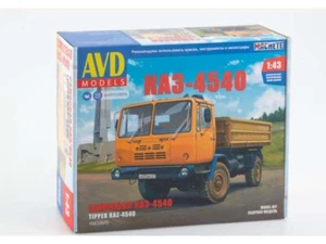 1:43 AVD Models 1663 - KAZ-4540 Dump truck, Model kit. - Picture 1 of 1