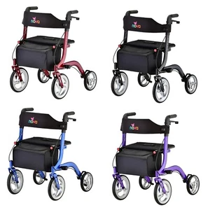 Nova Express Rolling Mobility Walker Rollator - 4 COLOR CHOICE NEW - Picture 1 of 25