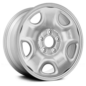 Wheel For 2003-2005 Honda Pilot 16x6.5 Steel 5 Slot 5-114.3mm Painted Silver - Picture 1 of 1