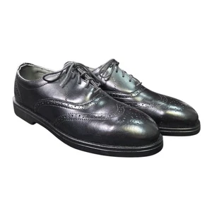 Scarpe Oxford Red Wing 8701 Readiflex nere in pelle punta alare da uomo punta di sicurezza 9D - Foto 1 di 17