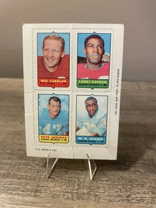 CAROLAN GARRON JAQUESS HICKS 1969 TOPPS FOUR IN ONE 4 IN 1 VG-EX - Picture 1 of 4