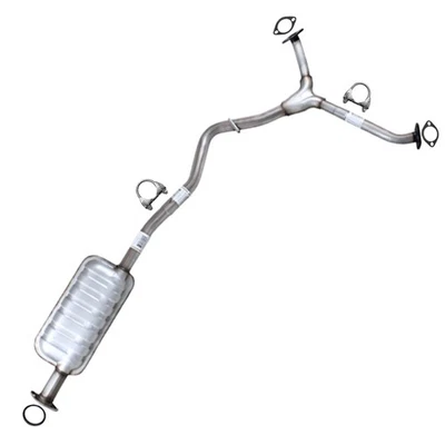 Tubo de aço inoxidável ressonador de escape ajuste: 2010-2015 Subaru Outback 3,6L - Imagem 1 de 4