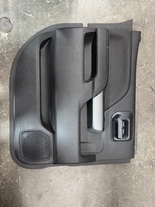 2016 Silverado 2500 Inside Door Panel LH Rear Double Cab 23371550 Black H2Q - Picture 1 of 2
