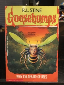 Goosebumps Why I'm Afraid of Bees (#17) by R L Stine (1994) 1st Edition HTF NM - Picture 1 of 5