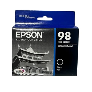 Tinta Negra Epson 98 Original T098120 Alta Capacidad - Caducidad 07/2021 Nueva Precintada - Imagen 1 de 5