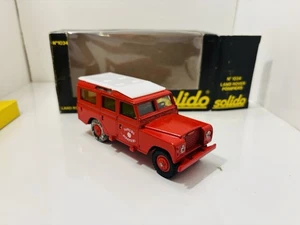 Solido No.1034 1/43 Scale Land Rover - Pompiers - Boxed - Picture 1 of 11