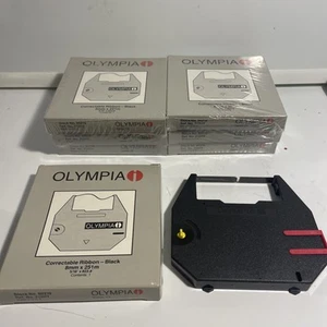 7x Ruban pour machine à écrire Olympia Carrera DE Luxe Stock N° 80219 Neuf - Photo 1/3