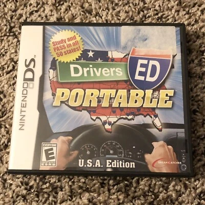 Drivers Ed Portable USA Edition (Nintendo DS) Complete CIB - Tested - Image 1 of 4