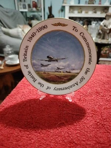 Coalport 1940-1990 50th Anniversary Battle Of Britain 5 inch Plate - Picture 1 of 3