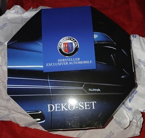 Alpina OEM BMW E60 E61 5 Series 2004-2007 Full Body Decal & Striping Set Silver - Picture 1 of 2