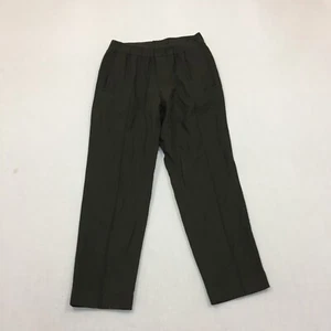 Cos Wool Trousers Mens W28 L28 Straight Fit Chino Green - Picture 1 of 10