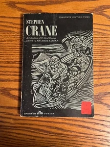 Stephen Crane A Collection Of Critical Essays Bassan 1967 S-TC-66 Book 1st Ed - Picture 1 of 7