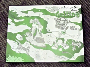 Judge Sn Goes Golfing John Scalzi Signed Subterranean Press Gahan Wilson 1st Ed. - Picture 1 of 8