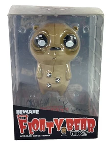 Figura in vinile Floaty Bear Thing firmata Roman Dirge Nathan Cabrera rara giocattolo artistico - Foto 1 di 9