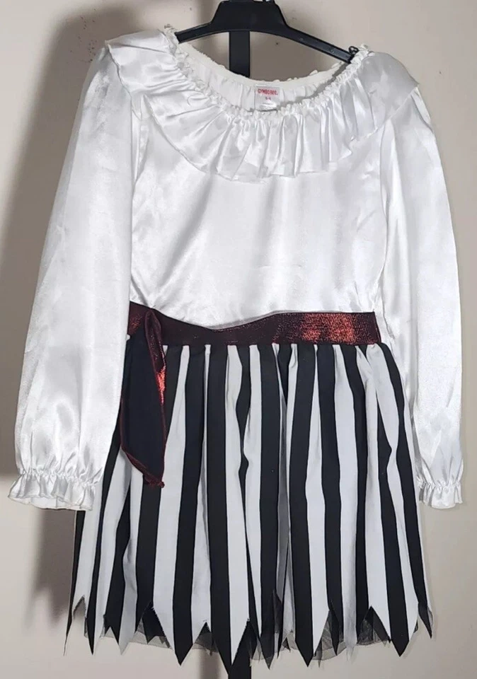 Gymboree Pirata y Botín Zapatos Halloween Disfraz Vestido Talla 5-6 Foto 1 de 4