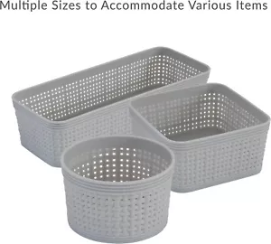 Swissco/Simplify 6piece organizer set for bath, beauty, home or office items - Picture 1 of 10