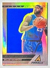 2013-14 Pinnacle Vince Carter Clear Vision Blue 1st Quarter SP Acetate #40 Mavs