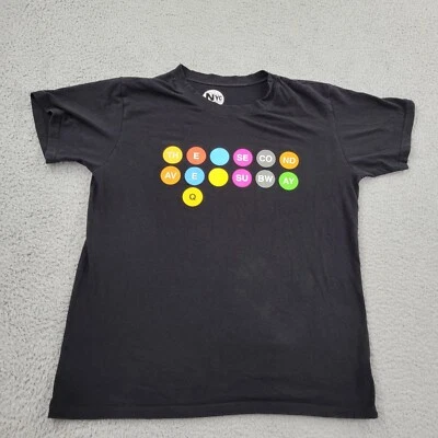 Camisa NYC 2nd Avenue Subway Line Para Hombres Grande Segunda Promo Gráfico Manga Corta Foto 1 de 4