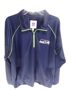 NFL Seattle seahawks jacket 1/4 Zip XXL GIII draw string bottom - Picture 1 of 10