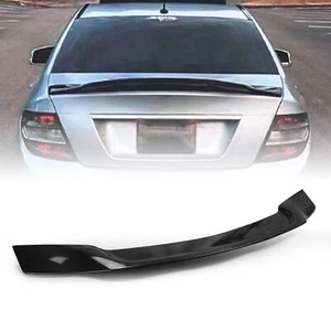 FOR 2008-2014 MERCEDES BENZ W204 C250 C300 CARBON LOOK TRUNK SPOILER WING LIP MA - Bild 1 von 12