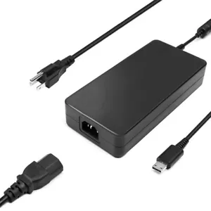 AC DC Adapter for MSI Raider GE66 12th Gen CPU RTX 30 series Charger power cord - Picture 1 of 5
