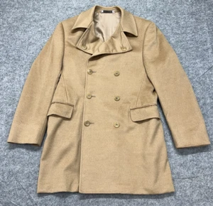 Blazer Hickey Freeman Cabello Camel Hombre Talla 42R Marrón Doble Pecho - Imagen 1 de 16