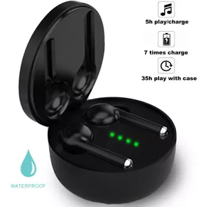 Auricolari wireless sportivi Bluetooth 5.0 connessione rapida impermeabile per iOS Android - Foto 1 di 6