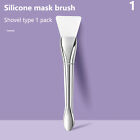 Silver Rod Facial Mask Makeup Tools Silicone Brush Soft Head Face Diy Skin Care