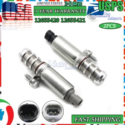 Actuador solenoide VVT de distribución de válvula variable para GM Buick Chevy 12655420 12655421 Foto 1 de 4