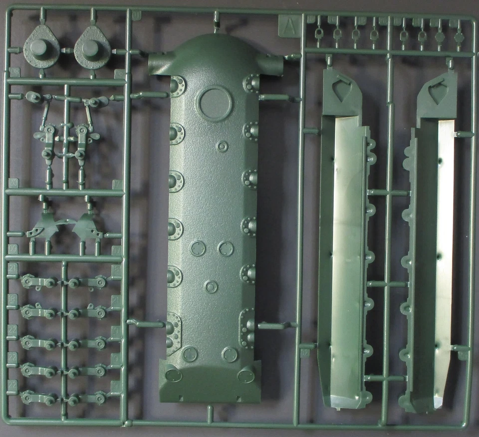 Revell 1/35 比例 M48A2GA2 - 零件树 A 套件编号 03236 — 第 1/1 张图片