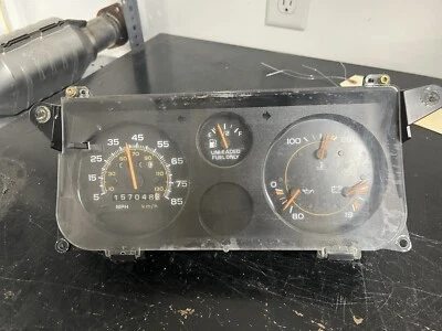 Velocímetro de cuadro de instrumentos 93-96 Chevy Van G10 G20 G30 Vandura 16164067 OE 3 Foto 1 de 4