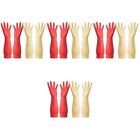 8 pairs of Dishes Washing Gloves Non- Gloves Housework Gloves Kitchen