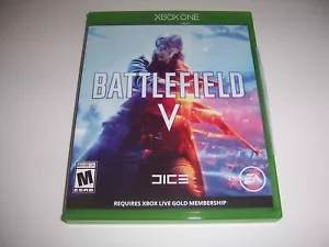 Estuche de repuesto en caja original Microsoft Xbox One XB1 Battlefield V Five 5 - Imagen 1 de 3