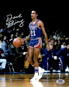 Dave Bing autographed signed 8x10 photo NBA Detroit Pistons PSA COA