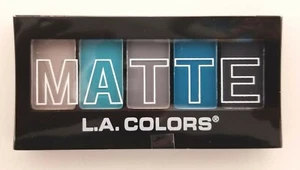L.A. Farben 5 Farben matt Lidschatten - blau Denim (CEM474) - Bild 1 von 2