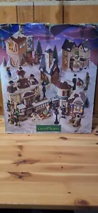 Juego de porcelana de pueblo victoriano por grandeza Noel - Imagen 1 de 6