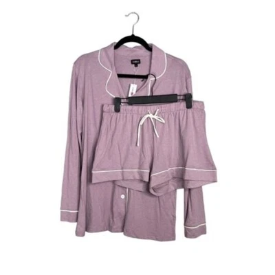 Nuevo con etiquetas Conjunto de pijama Cosabella SM púrpura Bella manga corta top y calzoncillos boxer 115046 Foto 1 de 4
