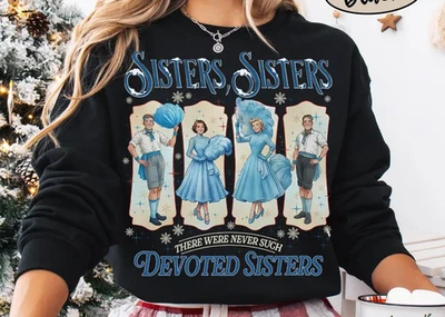 Haynes Sisters Sisters Song Blanco Película de Navidad 1954 Sudadera, Suéter de Navidad Foto 1 de 4